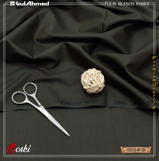 Boski Shalwar Kameez Four Season Fabric Brown Berry - G2