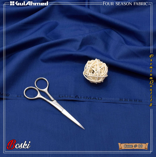 Boski Shalwar Kameez Four Season Fabric Blue Berry - G8