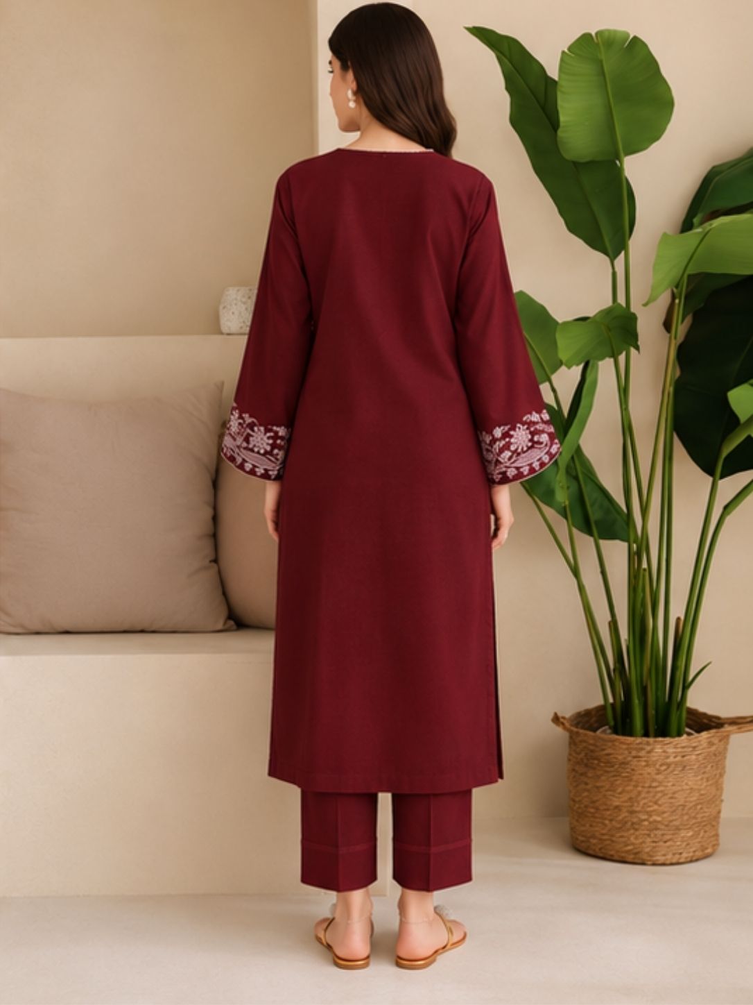 Garnet Premium Co-ord Set | 2-Piece