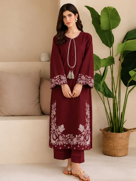 Garnet Premium Co-ord Set | 2-Piece