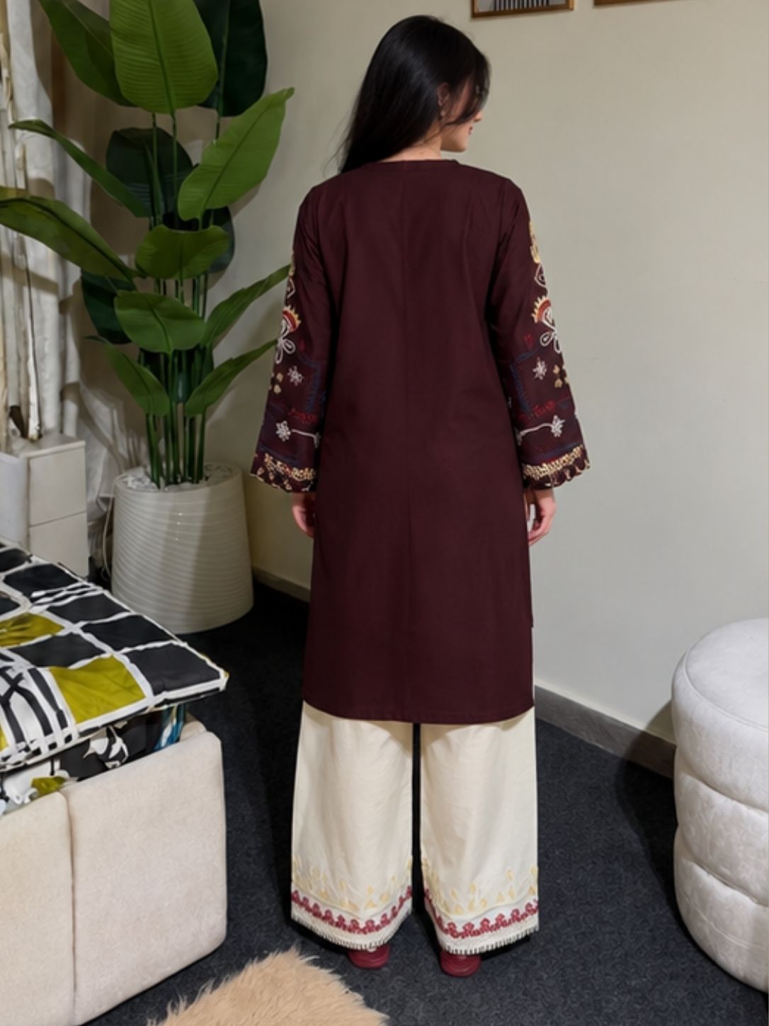 Ethnic Premium Co-ord Set | 2-Piece