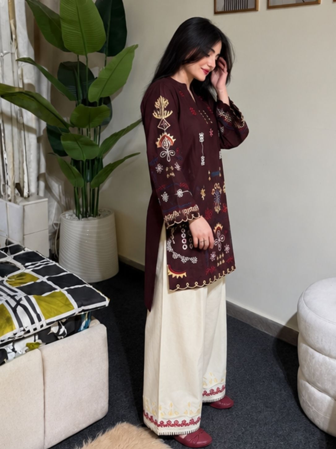 Ethnic Premium Co-ord Set | 2-Piece