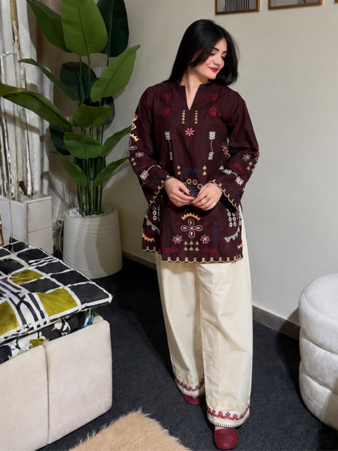 Ethnic Premium Co-ord Set | 2-Piece