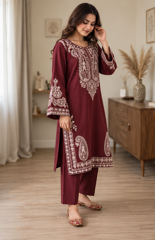 EMB Premium Co-ord Set | 2-Piece